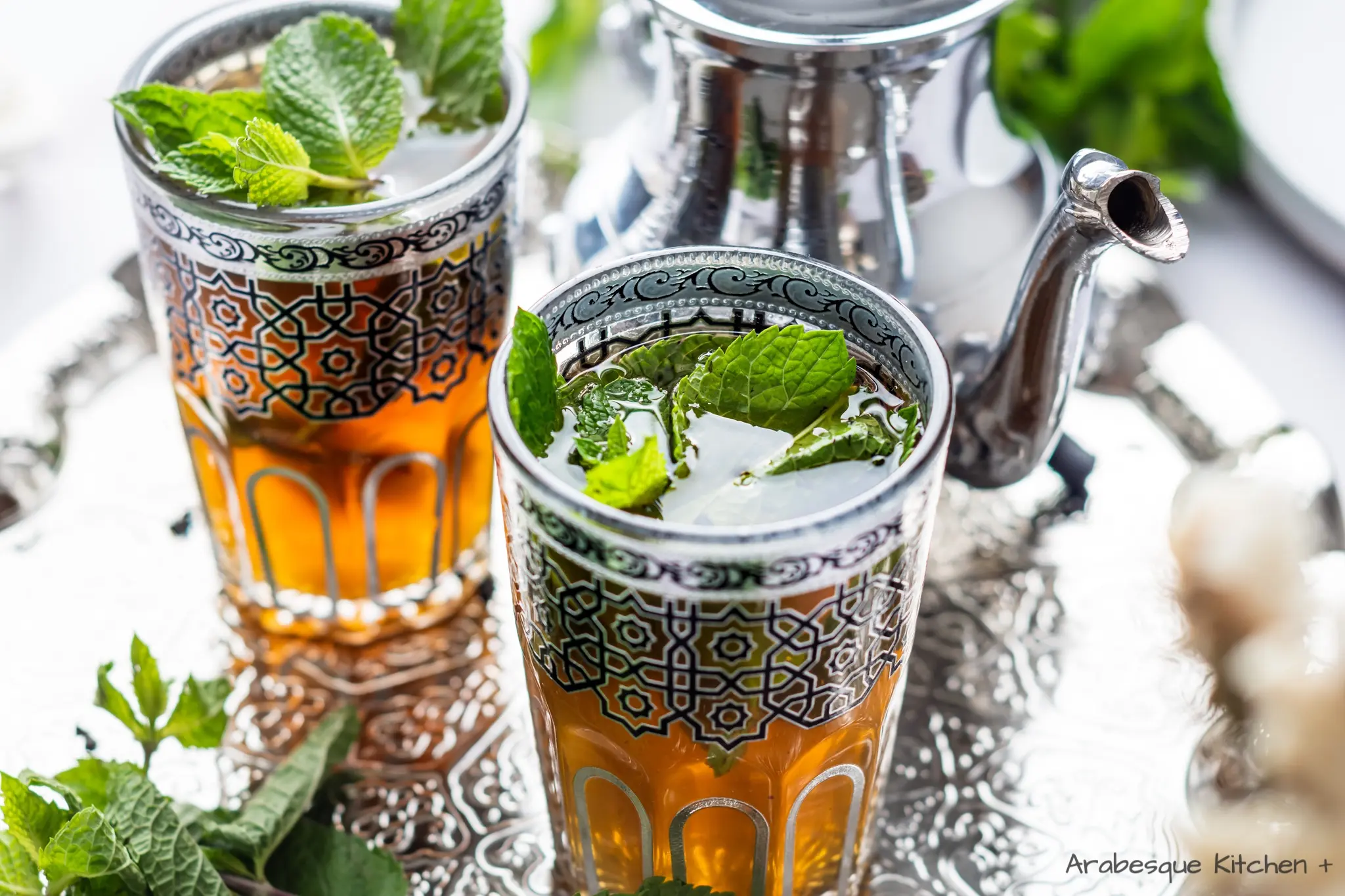Recette de thé à la menthe marocain Recette - Cuisine arabesque