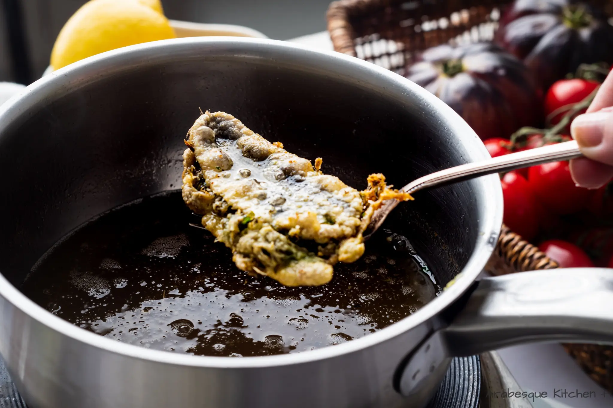 Moroccan Stuffed Fried Sardines with Chermoula - Taste of Maroc