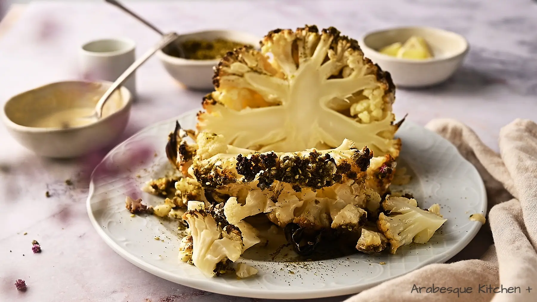 Roasted Cauliflower Recipe - Arabesque kitchen