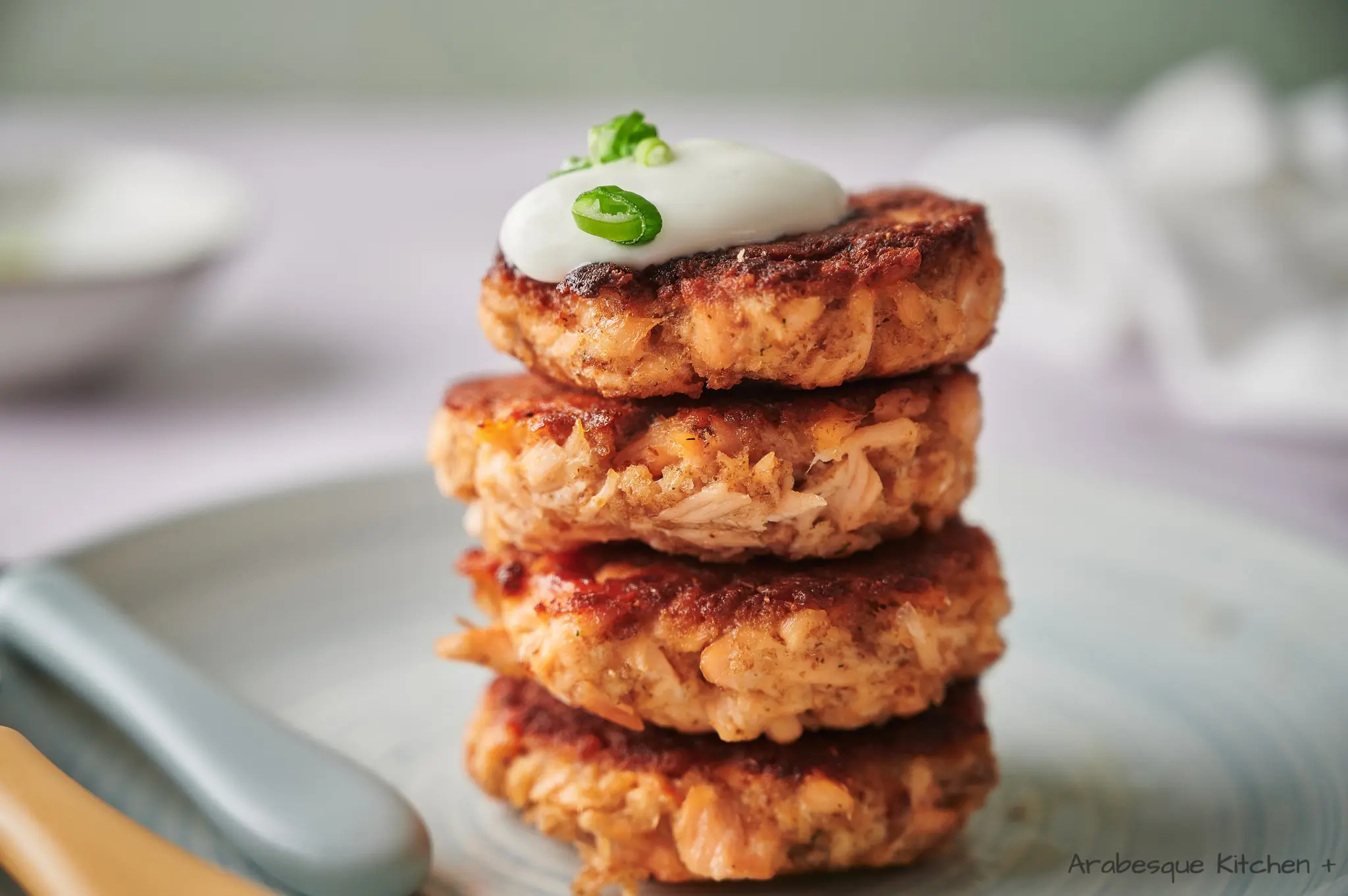 Salmon Patties Recipe - Arabesque kitchen